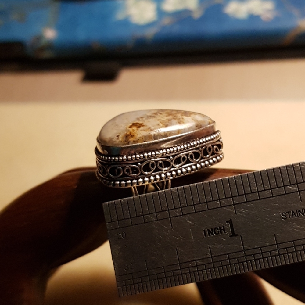 Ocean Jasper Ring - image 7